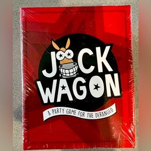 Jackwagon Adult party card game for the deranged. NIB. Super fun!